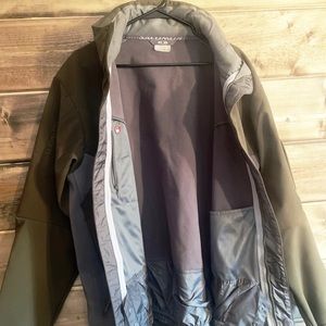 Salomon Clima Pro Storm 20000 Jacket green/grey Winter Sports Snowboar Size